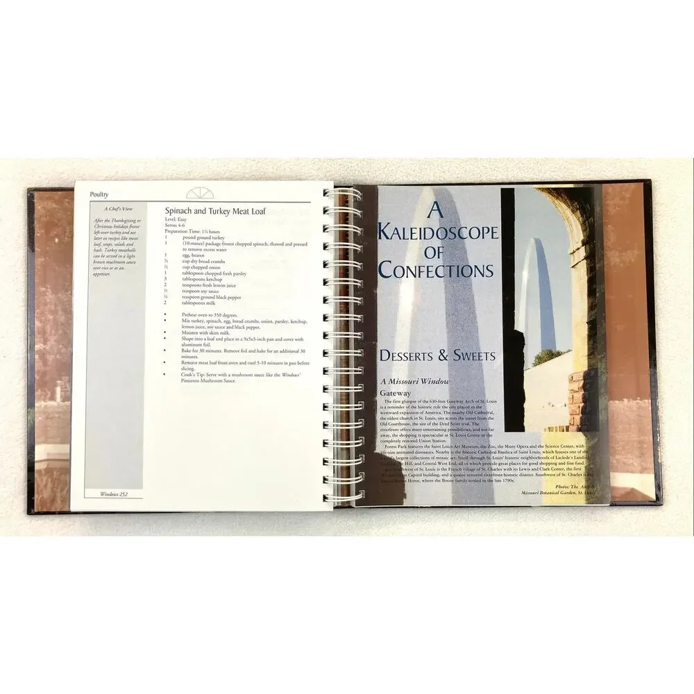 Windows Across Missouri A Culinary View Cookbook ISBN 0971734909 Vintage 2002